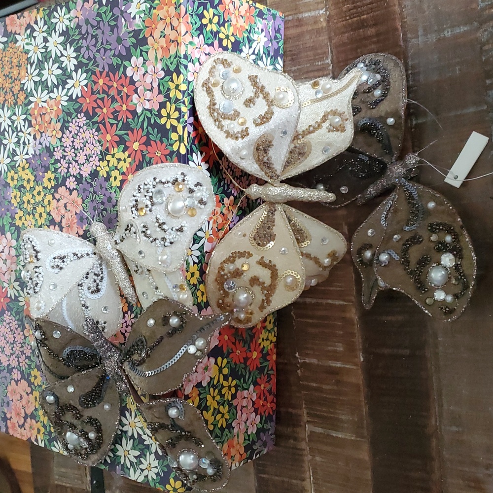 Beaded Butterflies with Clip‎ Decor Set - Picture 16 of 16